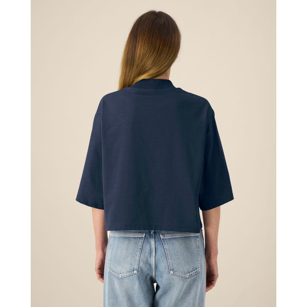 T Shirt Donna Corta In Cotone Riciclato Stella Raya - personalizzabile con logo