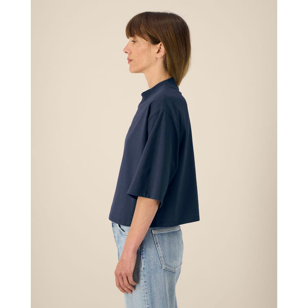 T Shirt Donna Corta In Cotone Riciclato Stella Raya - personalizzabile con logo