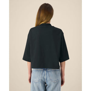 T Shirt Donna Corta In Cotone Riciclato Stella Raya - personalizzabile con logo