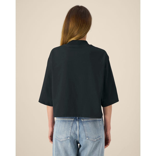T Shirt Donna Corta In Cotone Riciclato Stella Raya - personalizzabile con logo