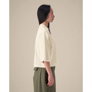 T Shirt Donna Corta In Cotone Riciclato Stella Raya - personalizzabile con logo