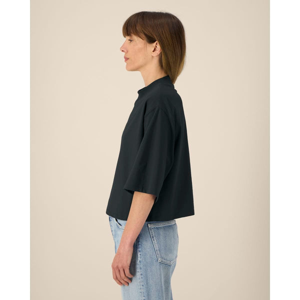 T Shirt Donna Corta In Cotone Riciclato Stella Raya - personalizzabile con logo