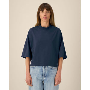T Shirt Donna Corta In Cotone Riciclato Stella Raya - personalizzabile con logo