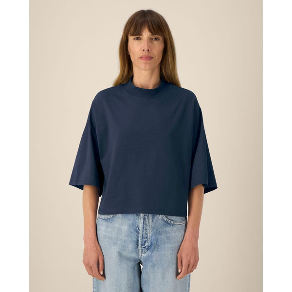 T Shirt Donna Corta In Cotone Riciclato Stella Raya - personalizzabile con logo