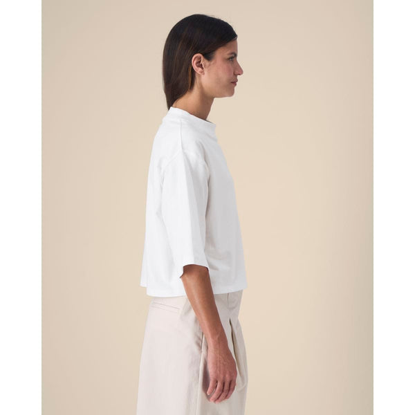 T Shirt Donna Corta In Cotone Riciclato Stella Raya - personalizzabile con logo