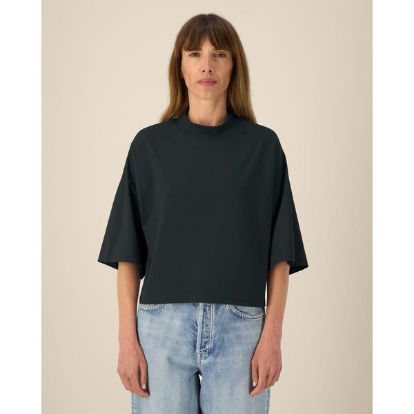 T Shirt Donna Corta In Cotone Riciclato Stella Raya - personalizzabile con logo