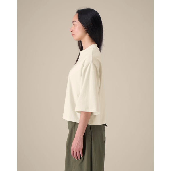 T Shirt Donna Corta In Cotone Riciclato Stella Raya - personalizzabile con logo