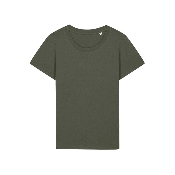 T Shirt Donna Fitted Stella Expresser 2.0 kaki / XS - personalizzabile con logo