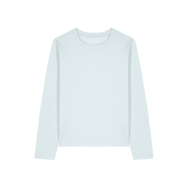 T Shirt Donna Iconic Manica Lunga Stella Muser Long Sleeve azzurro / XS - personalizzabile con logo