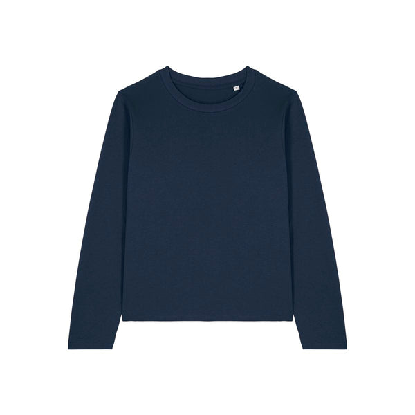 T Shirt Donna Iconic Manica Lunga Stella Muser Long Sleeve blu navy / XS - personalizzabile con logo