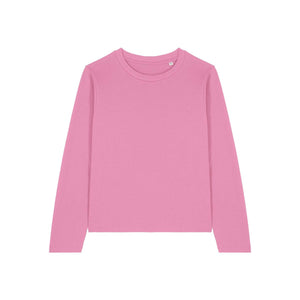T Shirt Donna Iconic Manica Lunga Stella Muser Long Sleeve bubble pink / XS - personalizzabile con logo