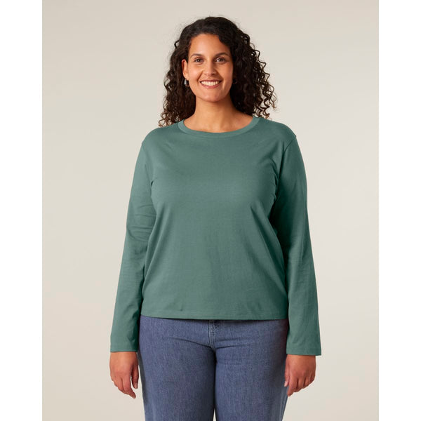 T Shirt Donna Iconic Manica Lunga Stella Muser Long Sleeve - personalizzabile con logo