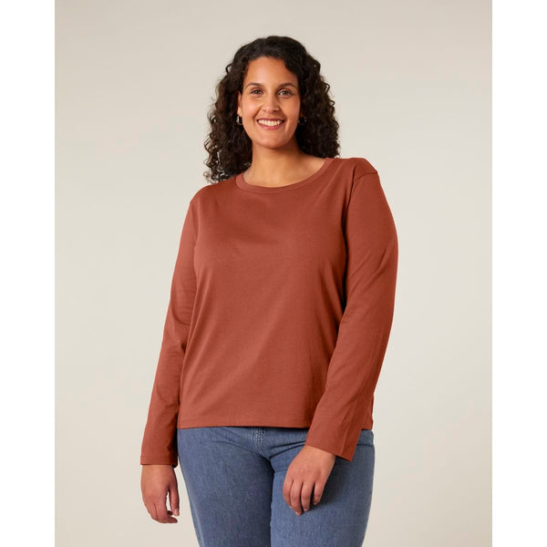T Shirt Donna Iconic Manica Lunga Stella Muser Long Sleeve - personalizzabile con logo