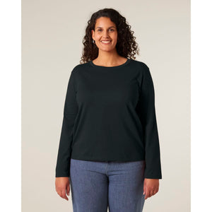 T Shirt Donna Iconic Manica Lunga Stella Muser Long Sleeve - personalizzabile con logo