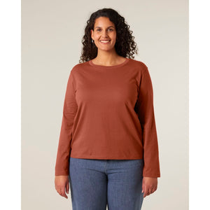 T Shirt Donna Iconic Manica Lunga Stella Muser Long Sleeve - personalizzabile con logo