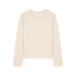 T Shirt Donna Iconic Manica Lunga Stella Muser Long Sleeve natural / XS - personalizzabile con logo