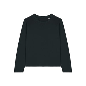 T Shirt Donna Iconic Manica Lunga Stella Muser Long Sleeve nero / XS - personalizzabile con logo