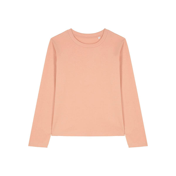 T Shirt Donna Iconic Manica Lunga Stella Muser Long Sleeve rosa / XS - personalizzabile con logo