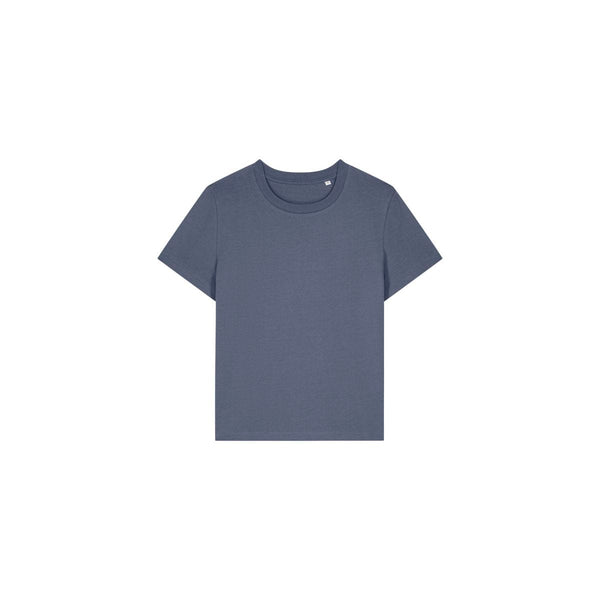 T Shirt Donna Iconic Stella Muser blue grey / XS - personalizzabile con logo