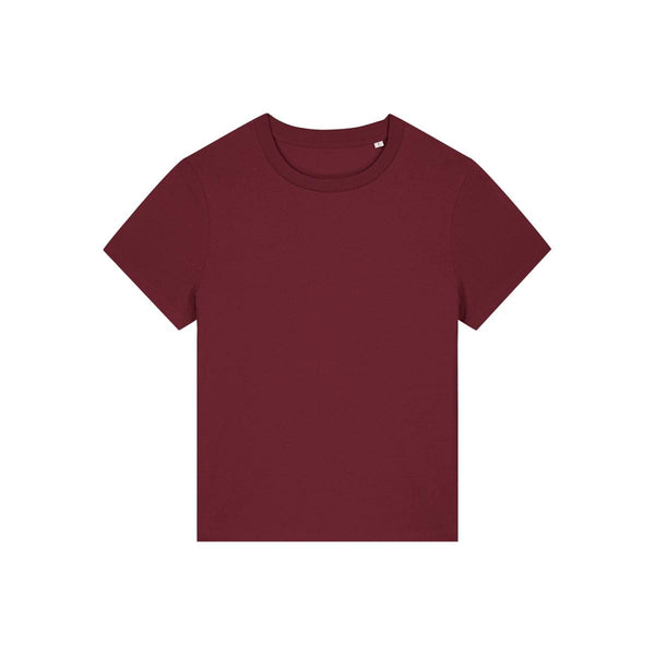 T Shirt Donna Iconic Stella Muser bordeaux / XS - personalizzabile con logo