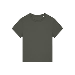 T Shirt Donna Iconic Stella Muser kaki / XS - personalizzabile con logo