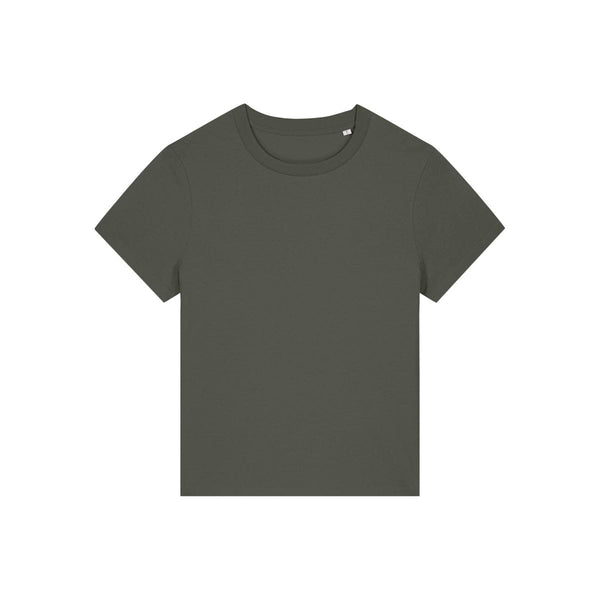 T Shirt Donna Iconic Stella Muser kaki / XS - personalizzabile con logo