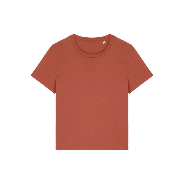 T Shirt Donna Iconic Stella Muser marrone / XS - personalizzabile con logo