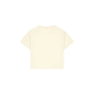 T Shirt Donna In Cotone Tencel™ Modal Stella Etta beige / XS - personalizzabile con logo