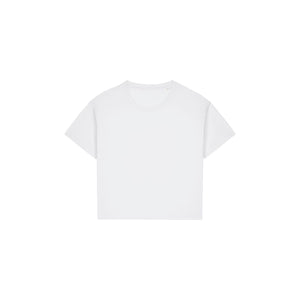 T Shirt Donna In Cotone Tencel™ Modal Stella Etta bianco / XS - personalizzabile con logo