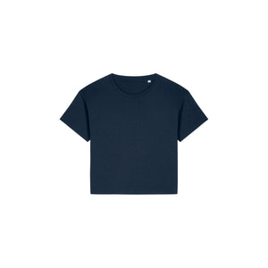 T Shirt Donna In Cotone Tencel™ Modal Stella Etta blu navy / XS - personalizzabile con logo