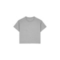 T Shirt Donna In Cotone Tencel™ Modal Stella Etta grigio / XS - personalizzabile con logo