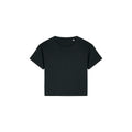 T Shirt Donna In Cotone Tencel™ Modal Stella Etta nero / XS - personalizzabile con logo