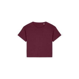 T Shirt Donna In Cotone Tencel™ Modal Stella Etta viola / XS - personalizzabile con logo