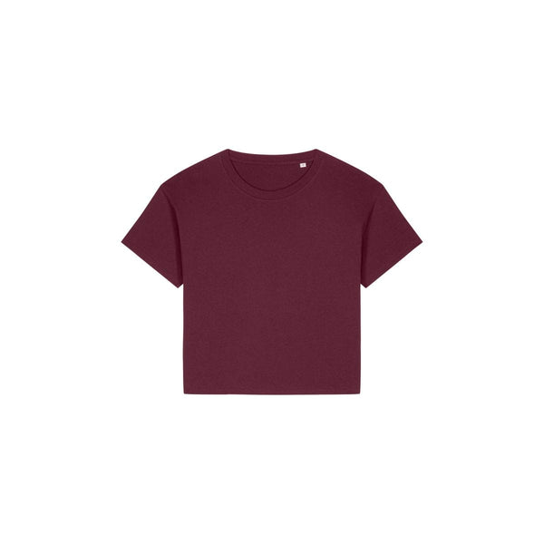 T Shirt Donna In Cotone Tencel™ Modal Stella Etta viola / XS - personalizzabile con logo