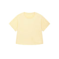 T Shirt Donna Oversized Con Maniche Rimboccate Stella Collider giallo / XS - personalizzabile con logo