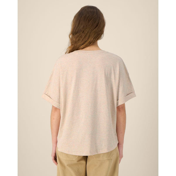 T Shirt Donna Oversized Con Maniche Rimboccate Stella Collider - personalizzabile con logo