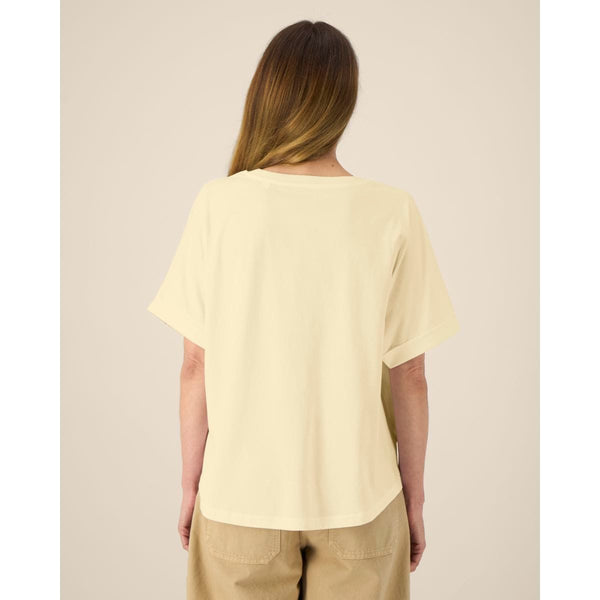 T Shirt Donna Oversized Con Maniche Rimboccate Stella Collider - personalizzabile con logo