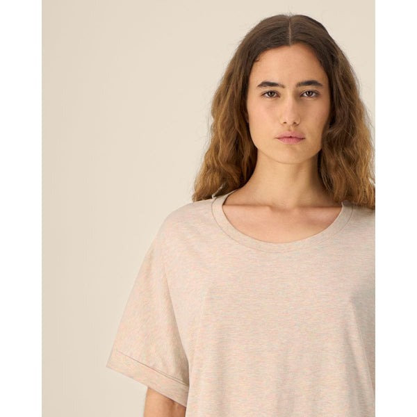 T Shirt Donna Oversized Con Maniche Rimboccate Stella Collider - personalizzabile con logo