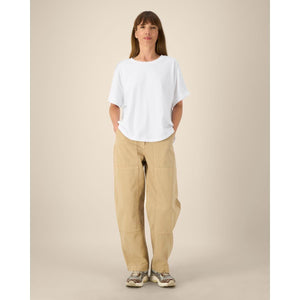 T Shirt Donna Oversized Con Maniche Rimboccate Stella Collider - personalizzabile con logo