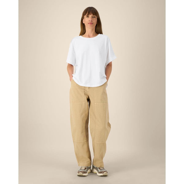 T Shirt Donna Oversized Con Maniche Rimboccate Stella Collider - personalizzabile con logo