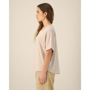 T Shirt Donna Oversized Con Maniche Rimboccate Stella Collider - personalizzabile con logo