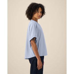 T Shirt Donna Oversized Con Maniche Rimboccate Stella Collider - personalizzabile con logo