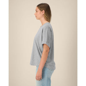 T Shirt Donna Oversized Con Maniche Rimboccate Stella Collider - personalizzabile con logo