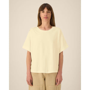 T Shirt Donna Oversized Con Maniche Rimboccate Stella Collider - personalizzabile con logo
