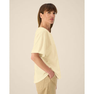 T Shirt Donna Oversized Con Maniche Rimboccate Stella Collider - personalizzabile con logo