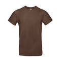 T-shirt E190 marrone / XS - personalizzabile con logo