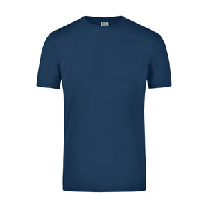 T-shirt Elastic-t blu / S - personalizzabile con logo
