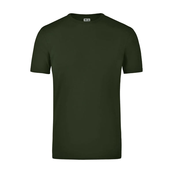 T-shirt Elastic-t verde / S - personalizzabile con logo