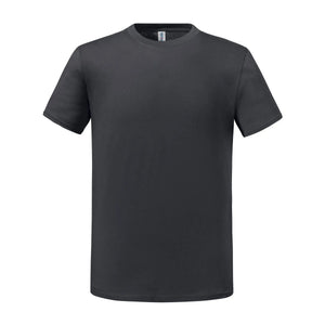 T-shirt Essential Cotton T Charcoal Grey / S - personalizzabile con logo