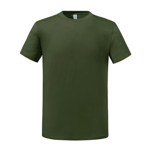 T-shirt Essential Cotton T Military Green / S - personalizzabile con logo